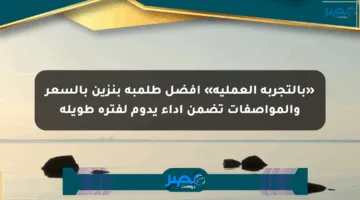 «بالتجربة العملية» أفضل طلمبة بنزين بالسعر والمواصفات تضمن أداء يدوم لفترة طويلة